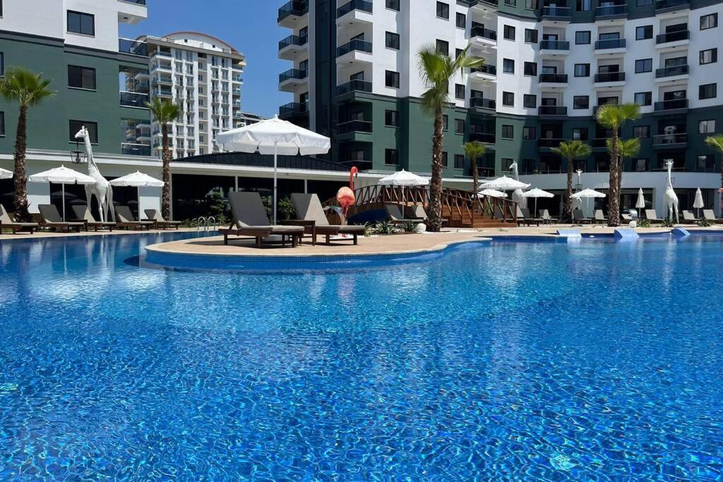 Mahmutlar Serenty Residence 1 + 1 Luxury Hotel Bagian luar foto