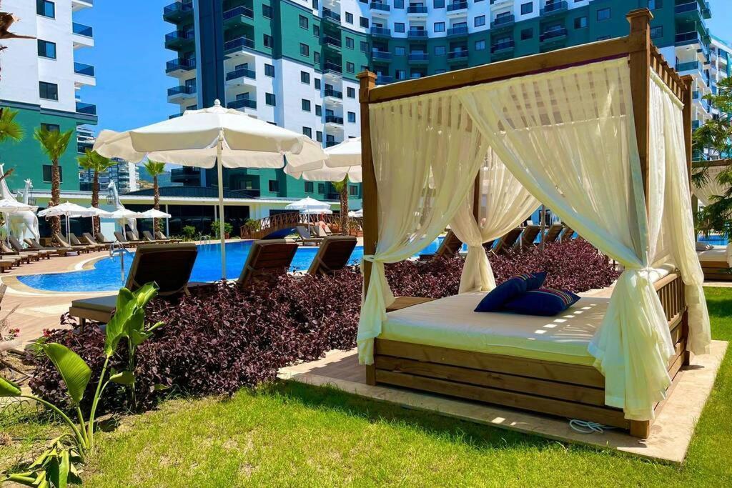 Mahmutlar Serenty Residence 1 + 1 Luxury Hotel Bagian luar foto