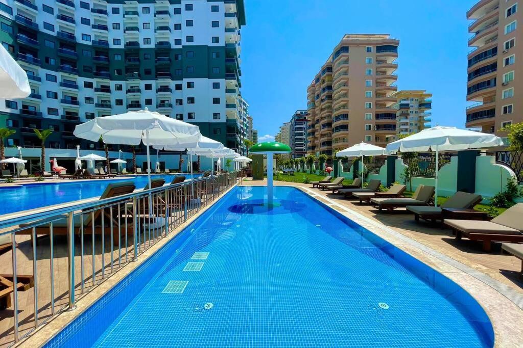 Mahmutlar Serenty Residence 1 + 1 Luxury Hotel Bagian luar foto