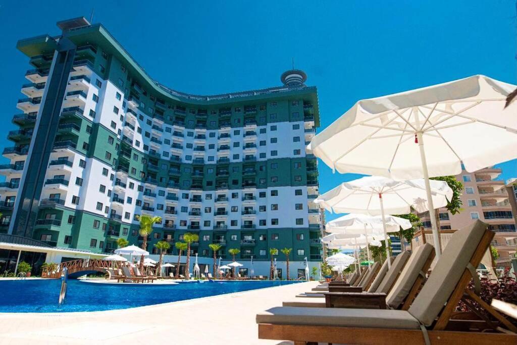 Mahmutlar Serenty Residence 1 + 1 Luxury Hotel Bagian luar foto