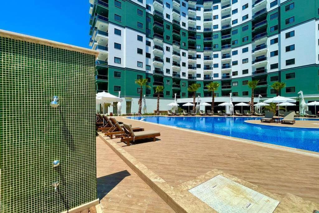 Mahmutlar Serenty Residence 1 + 1 Luxury Hotel Bagian luar foto